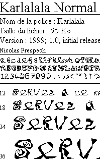 Free Karla Lala  Font...click here !